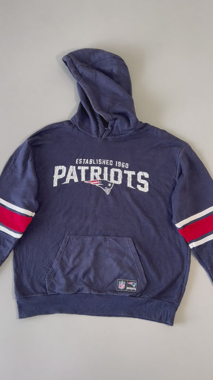 !                                                                                                                                       NFL PATRIOTS (RARE) Original Authentic Hoodie (XL/2XL)