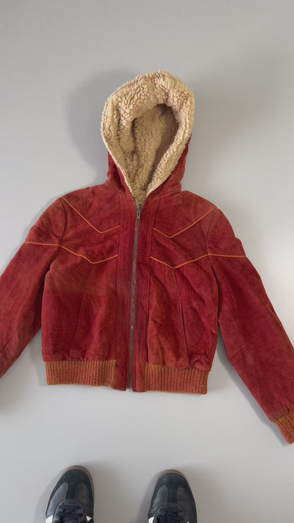 ZSuper Premium Original Sued Leather Jacket (XS/S)