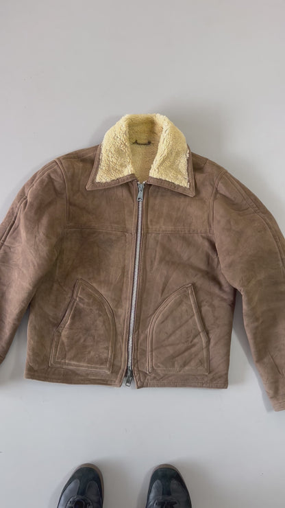 ZUltra Premium Original Leather Jacket (Fur inside) (M)